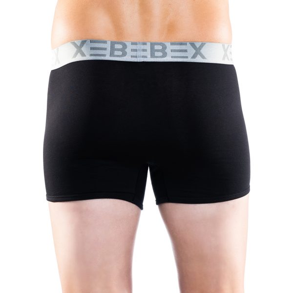 Xebex Cotton Trunk Back View Black