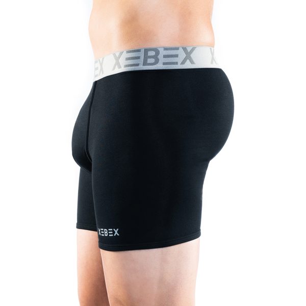 Xebex Modal Boxer Brief Side View Black