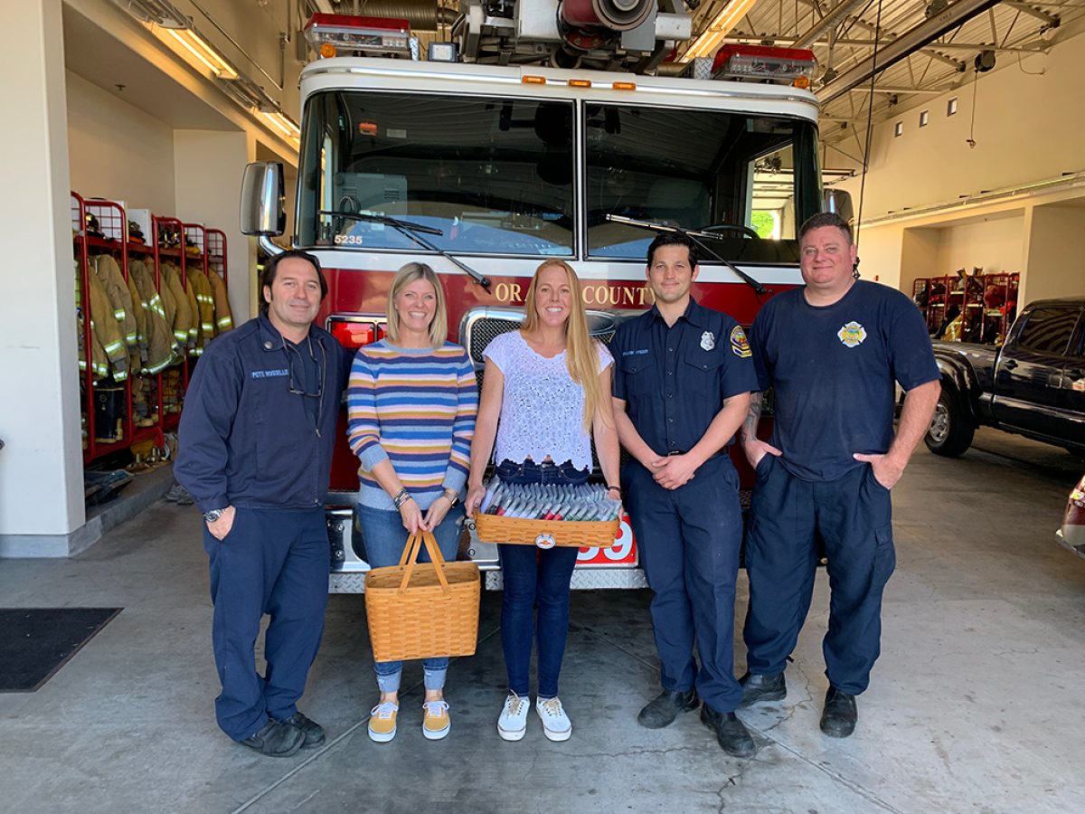 Xebex Mission to Give Underwear Away - San Clemente Firefighters #59