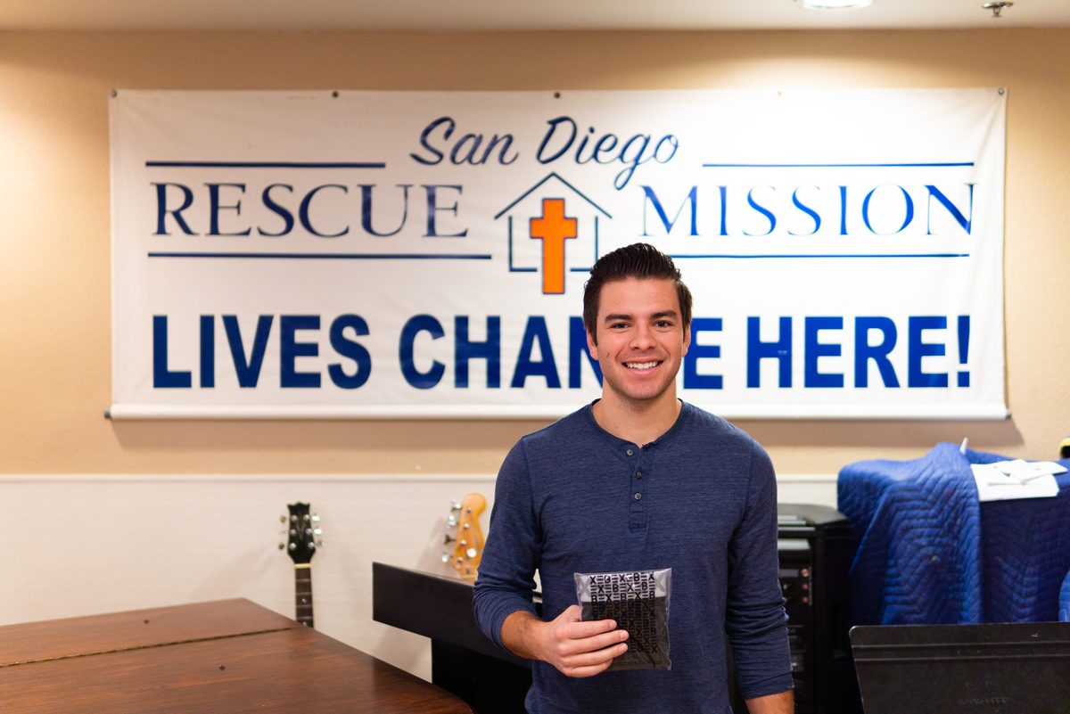 Xebex Mission to Give Underwear Away - San Diego Resue Mission with TJ